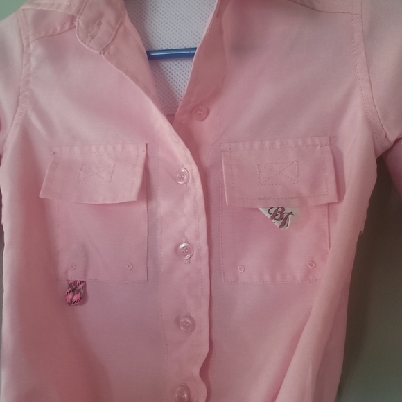 RedBull Clothing Inc -The Original Infant Fishing Shirt-Bodysuit Pink SZ-6 Month - Picture 5 of 7